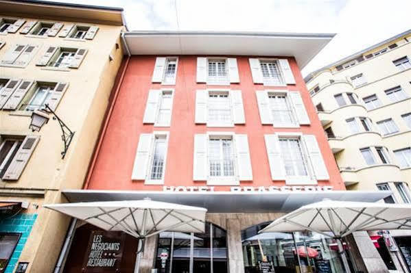 Les Negociants Hotel Vevey Exterior photo